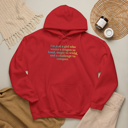 Just A Girl Hoodie (alt)