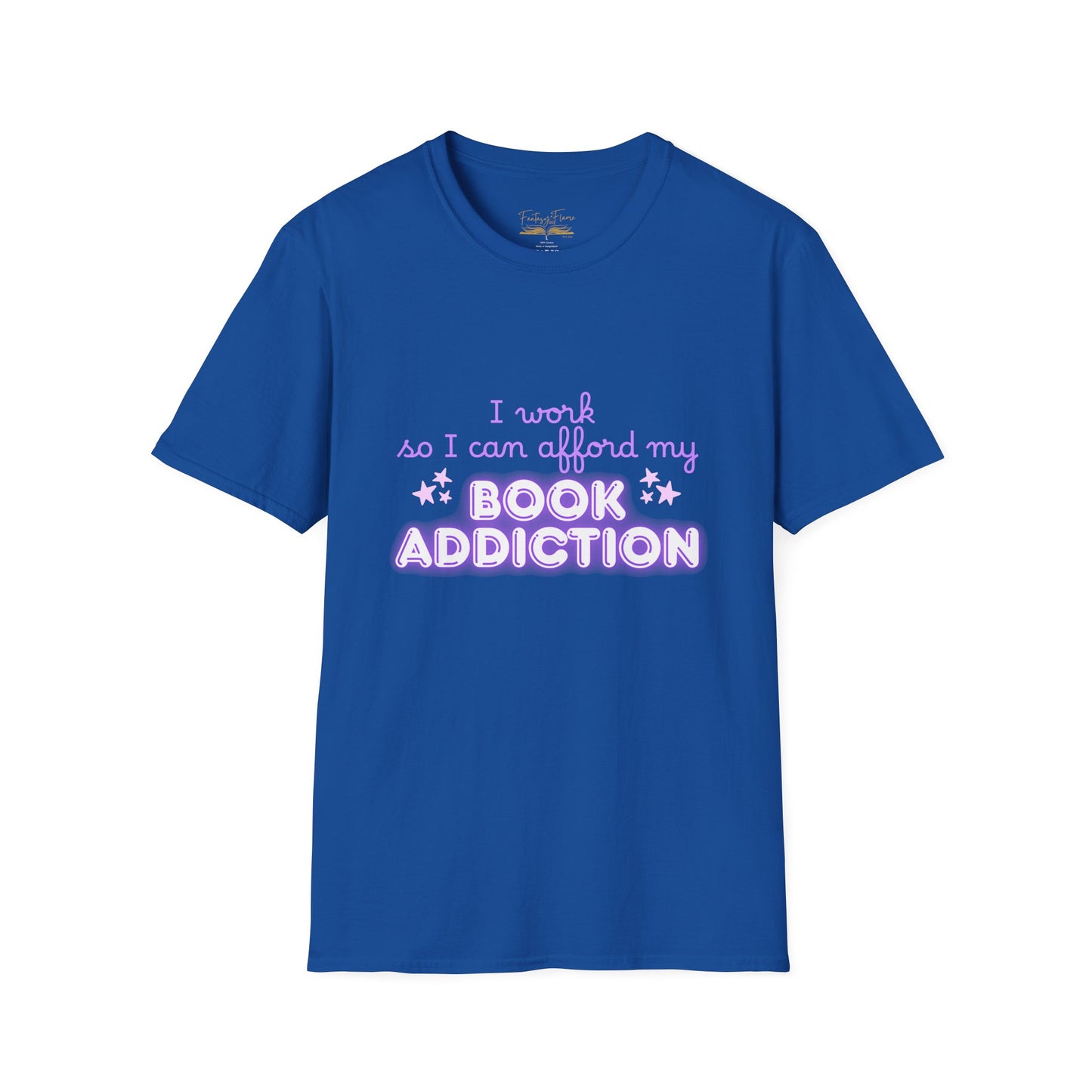 Book Addiction Cotton T-Shirt