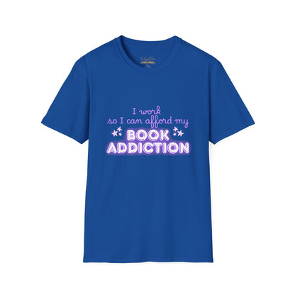 Book Addiction Cotton T-Shirt