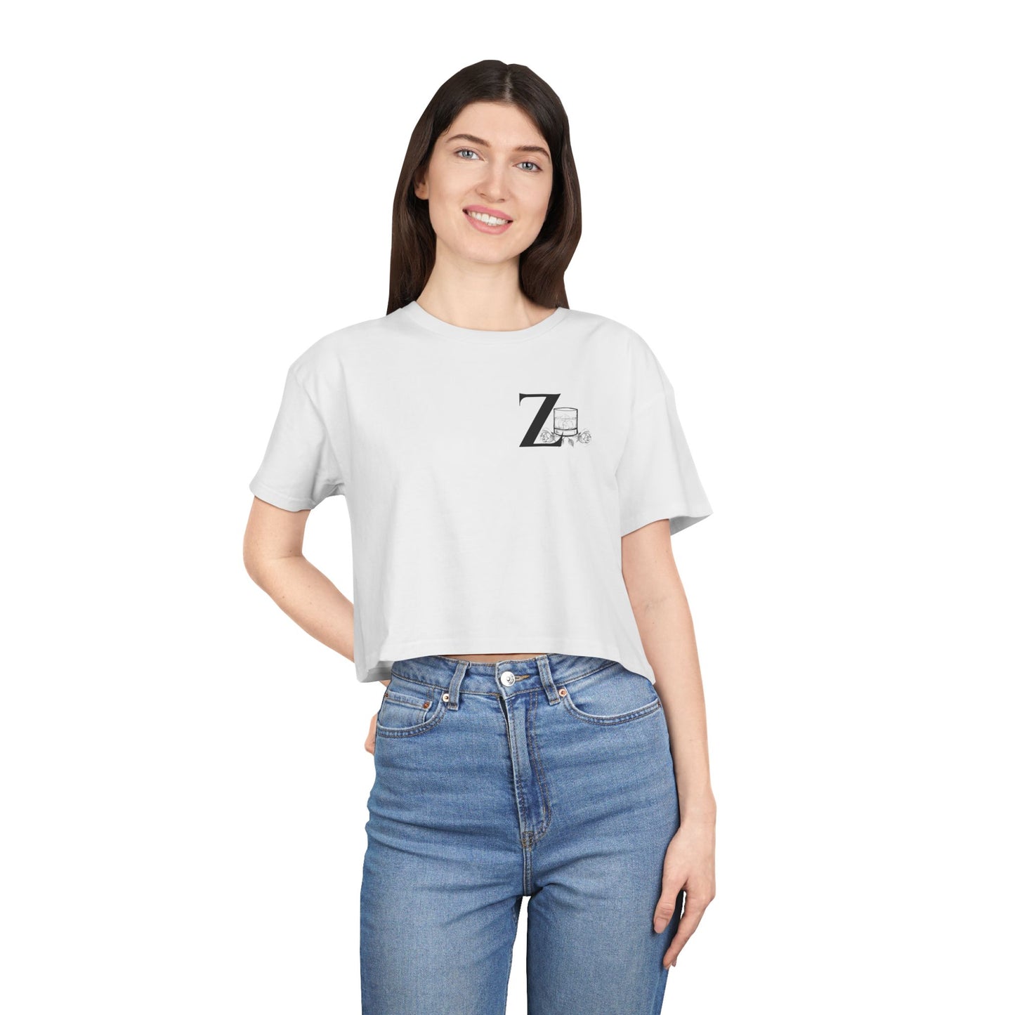 Meadows Baby Light Crop Tee