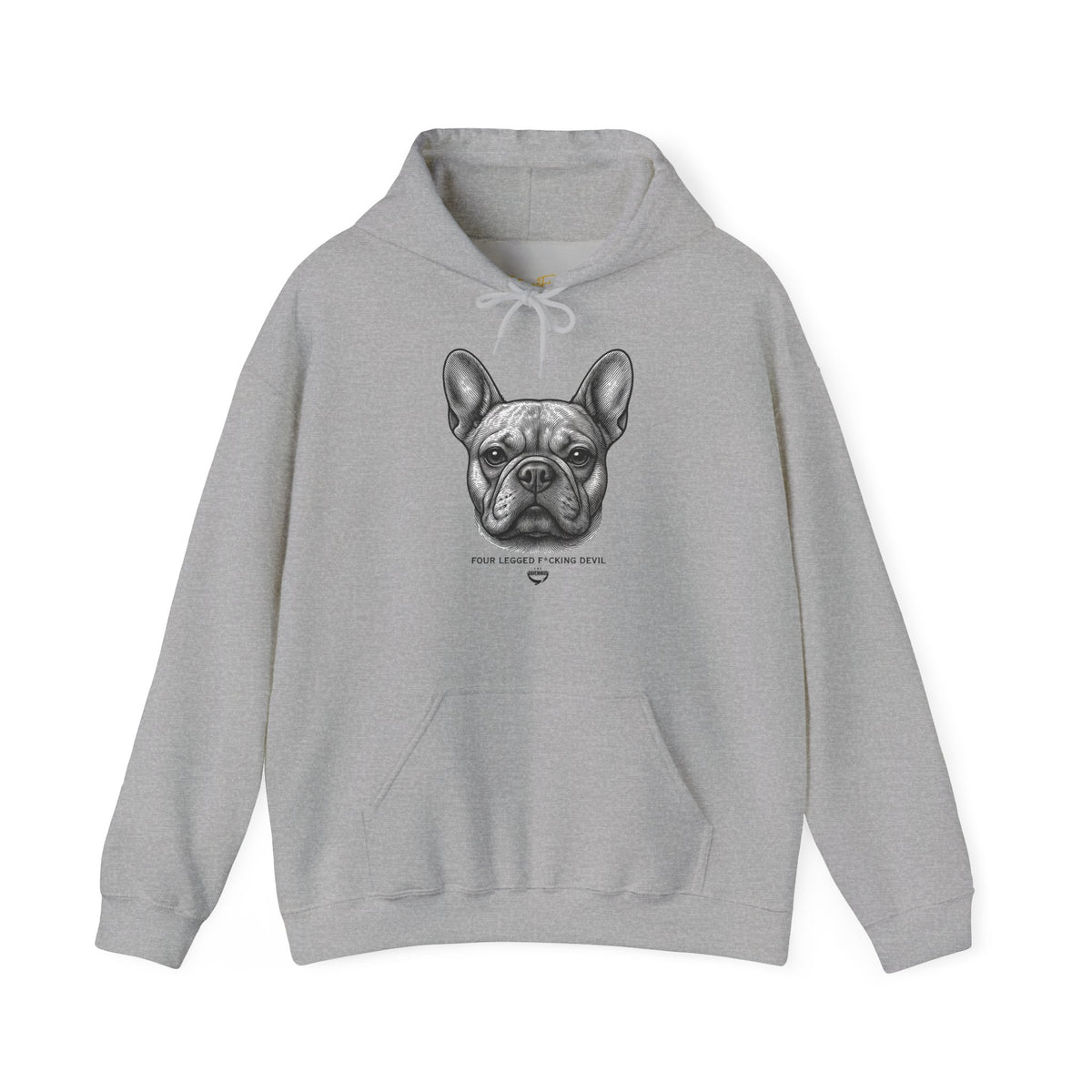 Officially Licensed Beau Black Script Hoodie