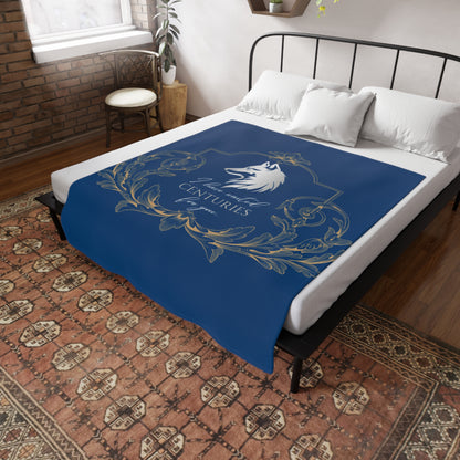 Officially Licensed Anassa Centuries Plush Fleece Blanket - Blue
