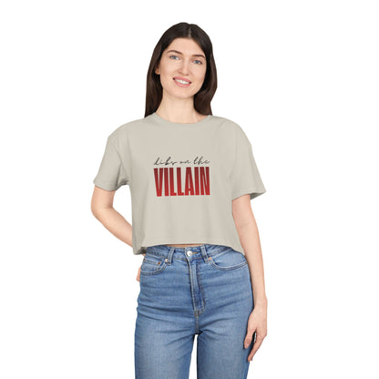 Dibs on the Villain Crop Tee