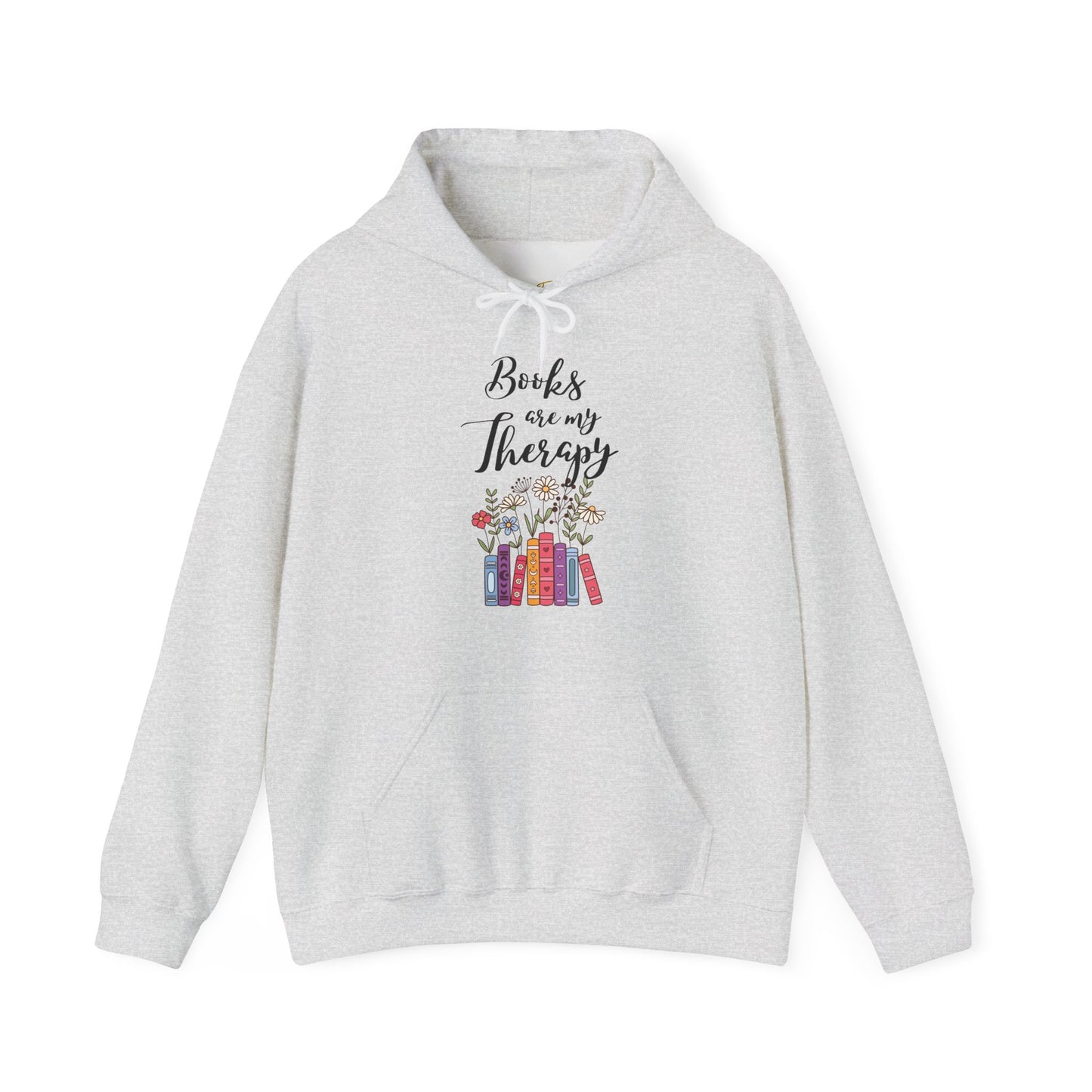 Books Are My Therapy Hoodie