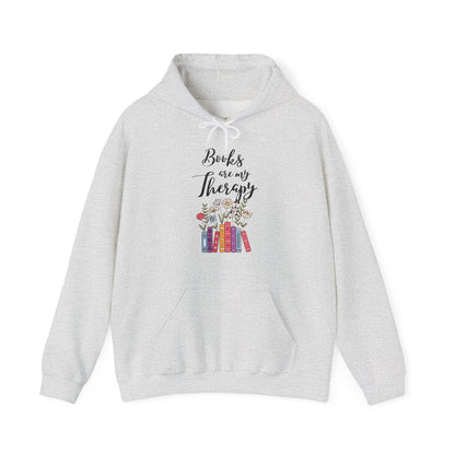 Books Are My Therapy Hoodie