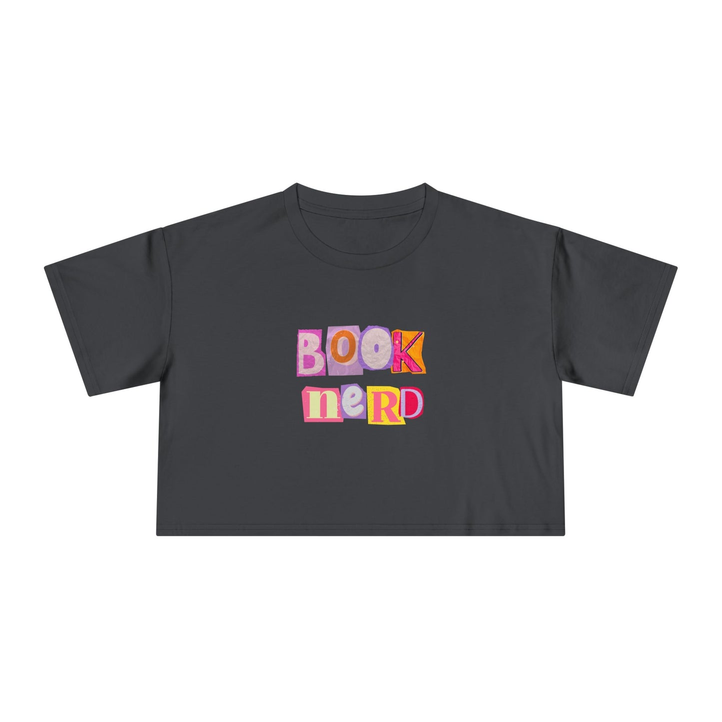 Book Nerd Crop Tee