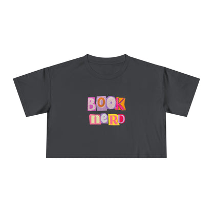 Book Nerd Crop Tee
