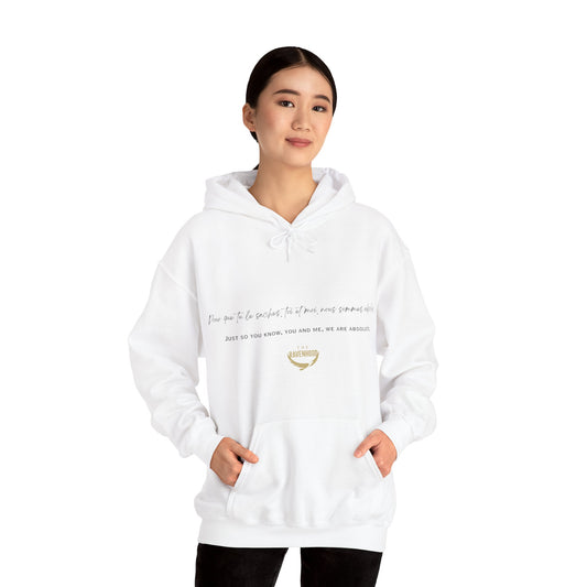 Officially Licensed French Tobias Black Script Hoodie