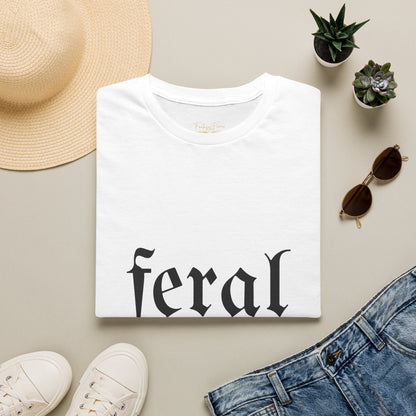 Feral Reader Cotton T-Shirt