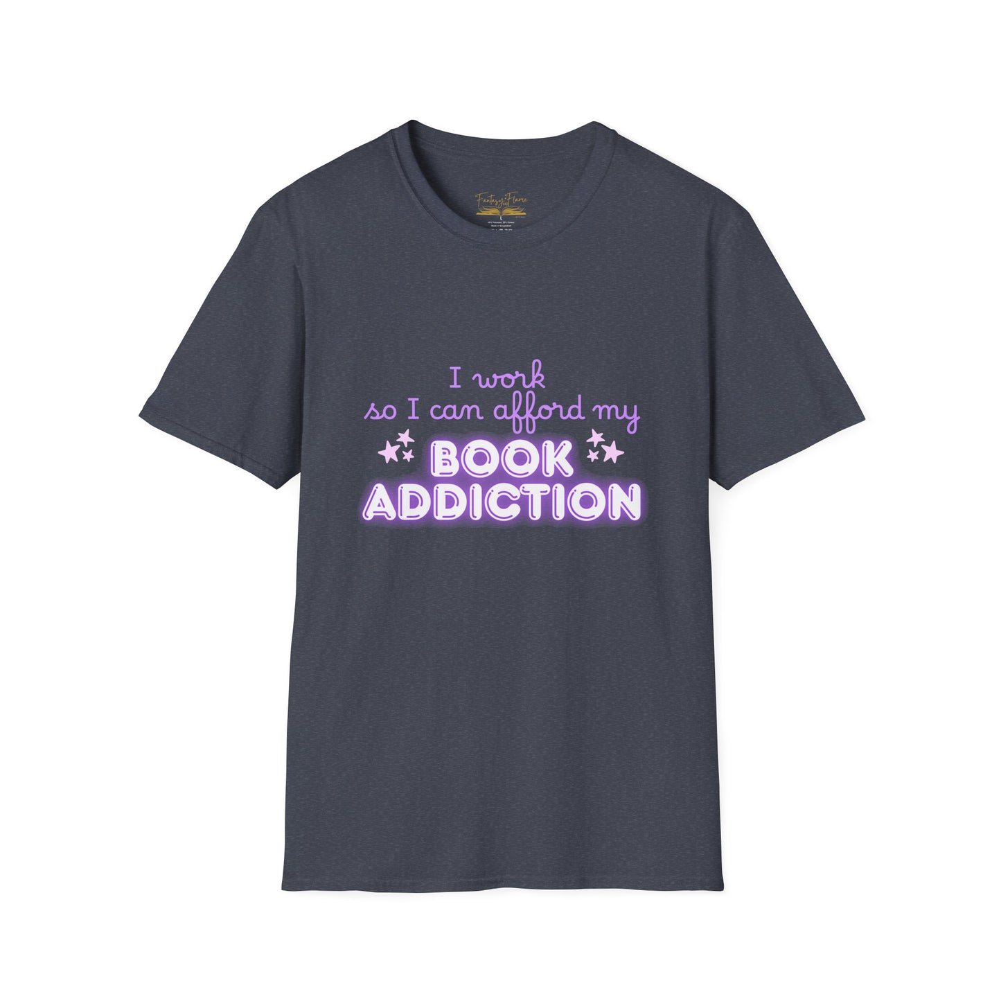 Book Addiction Cotton T-Shirt