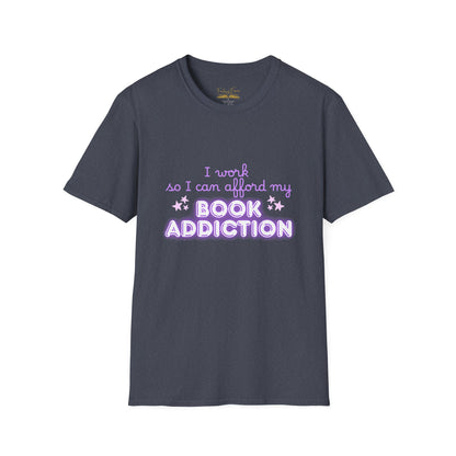 Book Addiction Cotton T-Shirt
