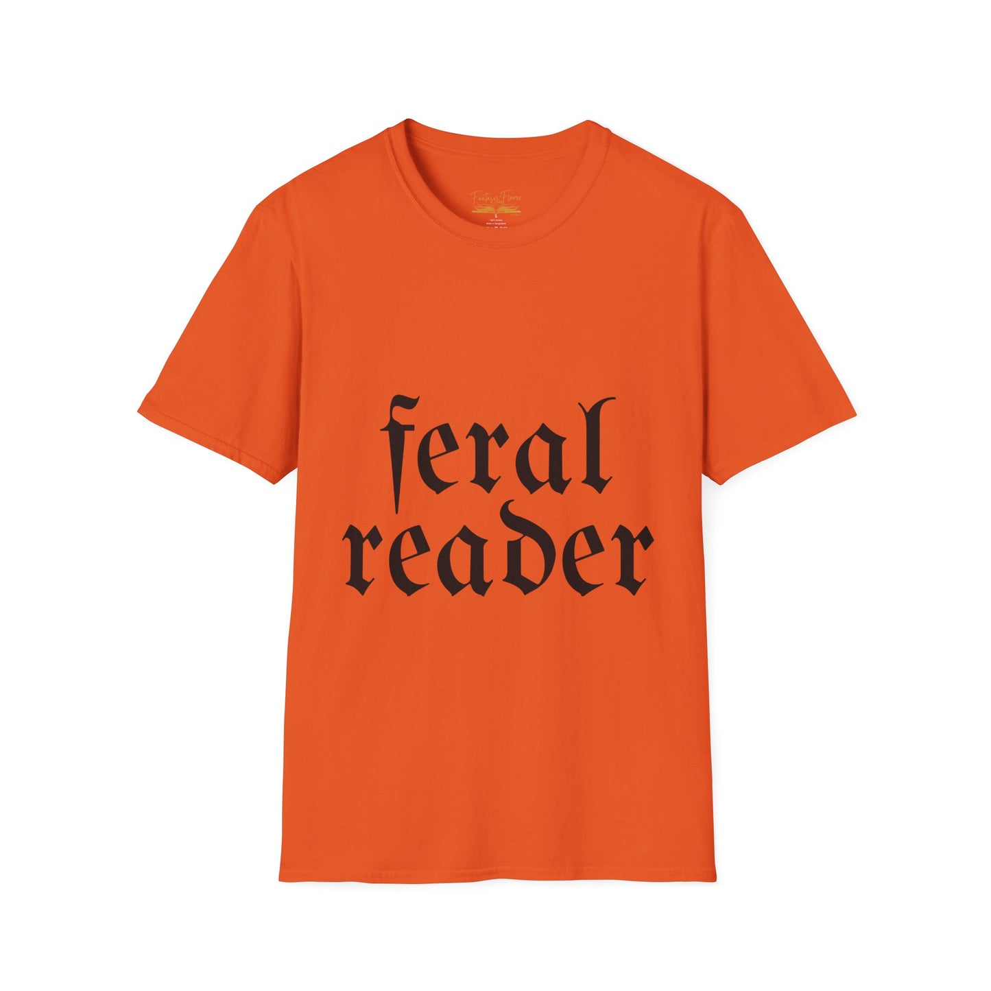 Feral Reader Cotton T-Shirt