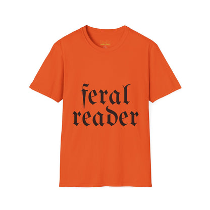 Feral Reader Cotton T-Shirt