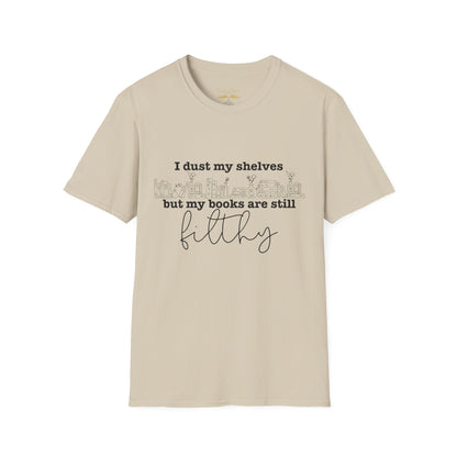 I Dust My Shelves Cotton T-Shirt