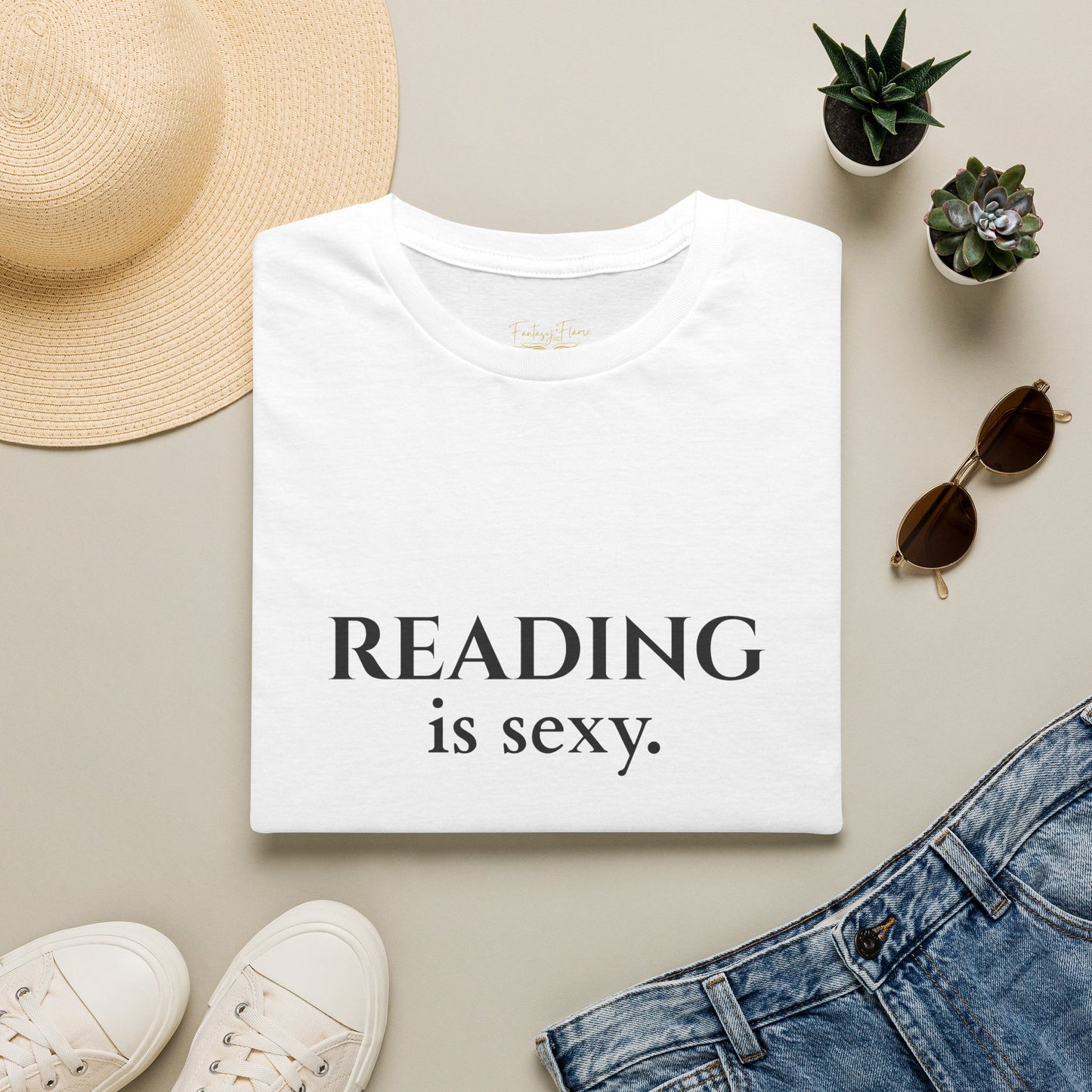 Reading Is Sexy cotton T-Shirt