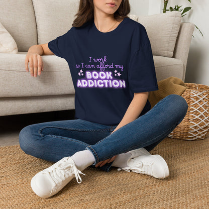 Book Addiction Cotton T-Shirt