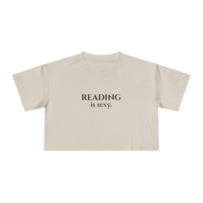 Reading Is Sexy Crop Tee