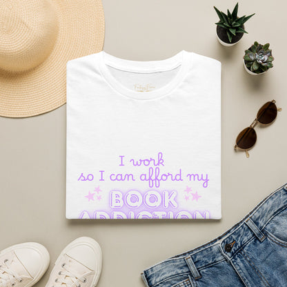 Book Addiction Cotton T-Shirt
