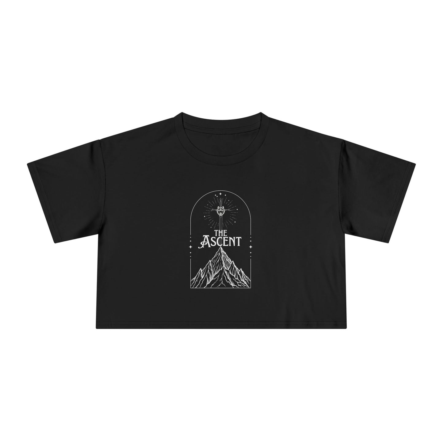 Officially Licensed The Ascent Crop Tee