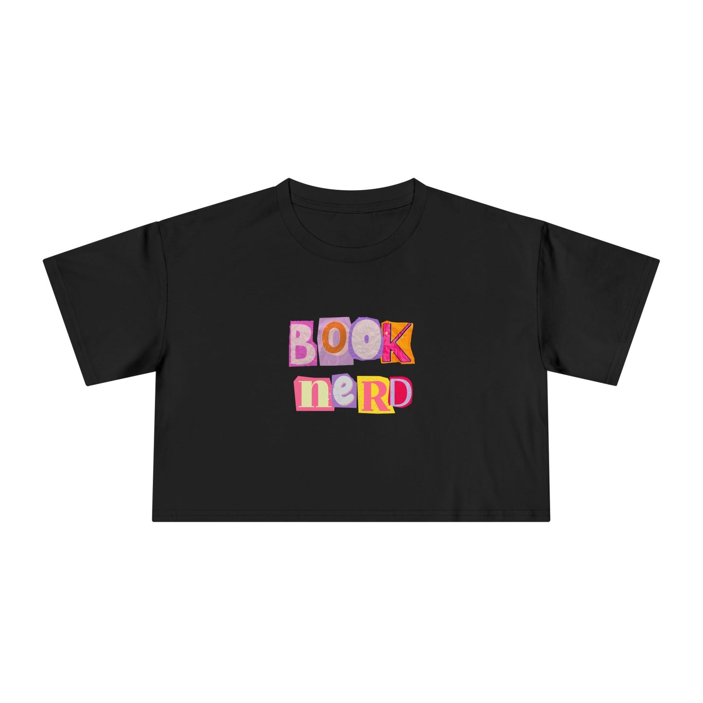 Book Nerd Crop Tee
