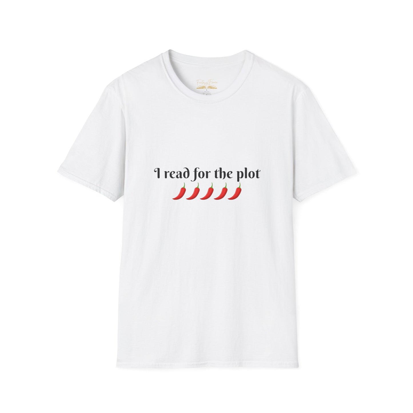 I Read For The Plot Cotton T-Shirt