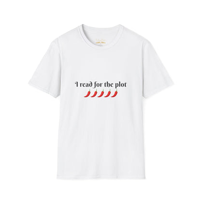 I Read For The Plot Cotton T-Shirt