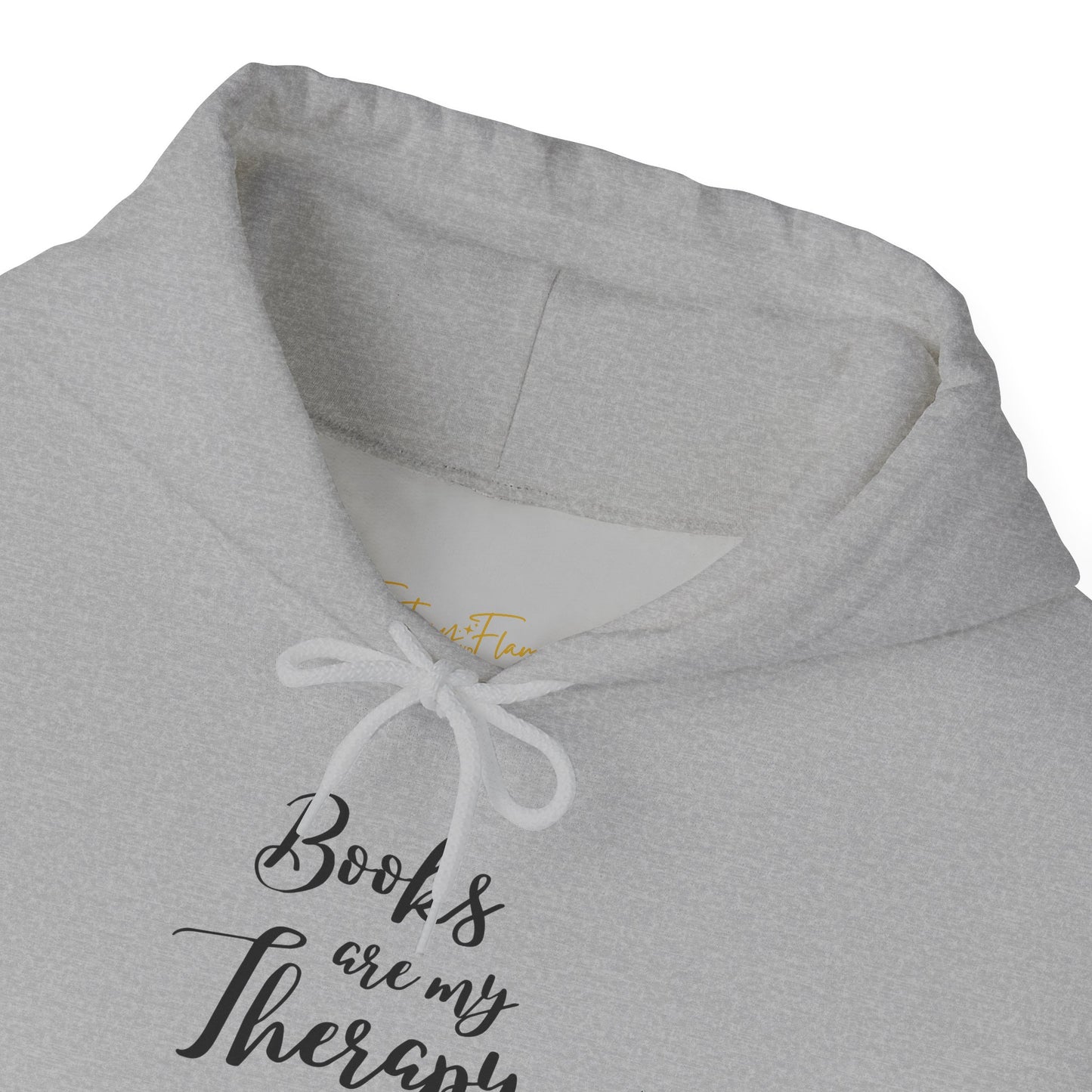 Books Are My Therapy Hoodie