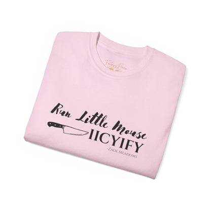 Run Little Mouse Light Cotton T-shirt