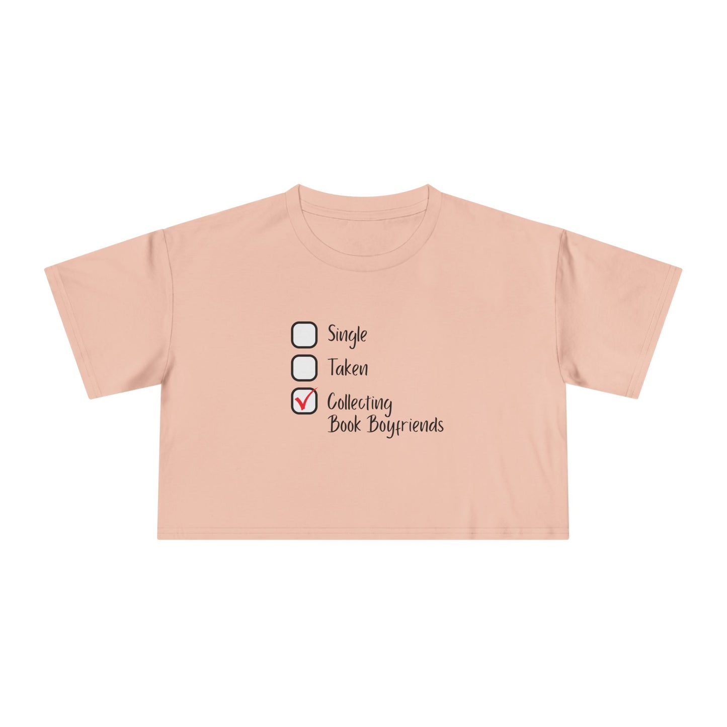 Collecting Book Boyfriends Crop Tee