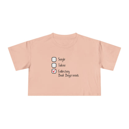 Collecting Book Boyfriends Crop Tee
