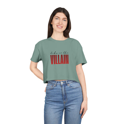 Dibs on the Villain Crop Tee