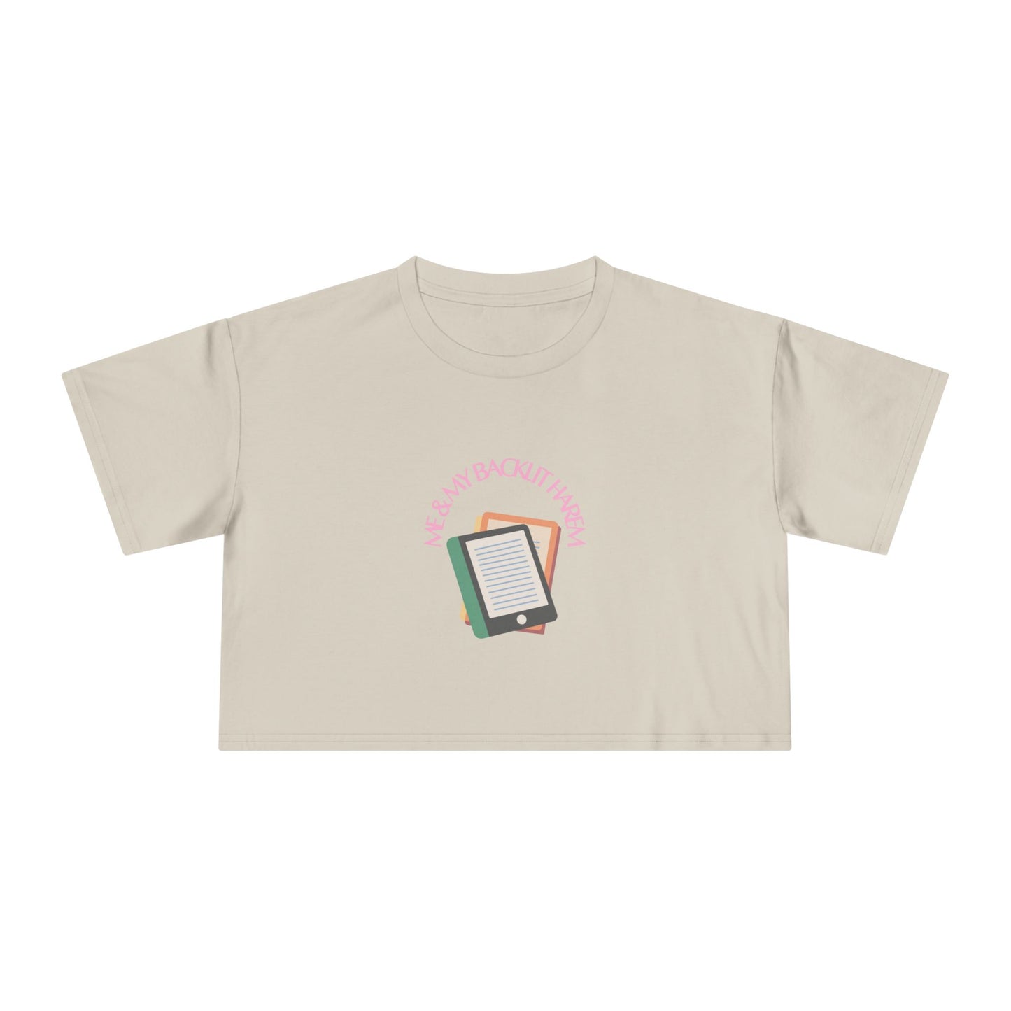 Backlit Harem Crop Tee
