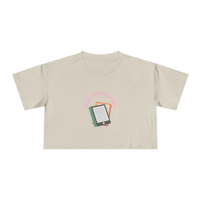 Backlit Harem Crop Tee