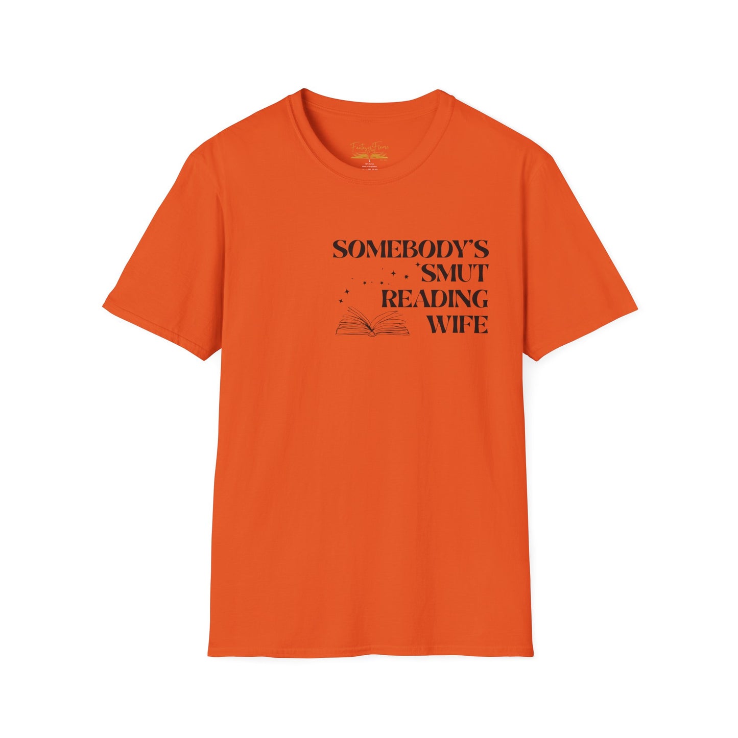 Somebody's Smut Reading Wife Cotton T-Shirt