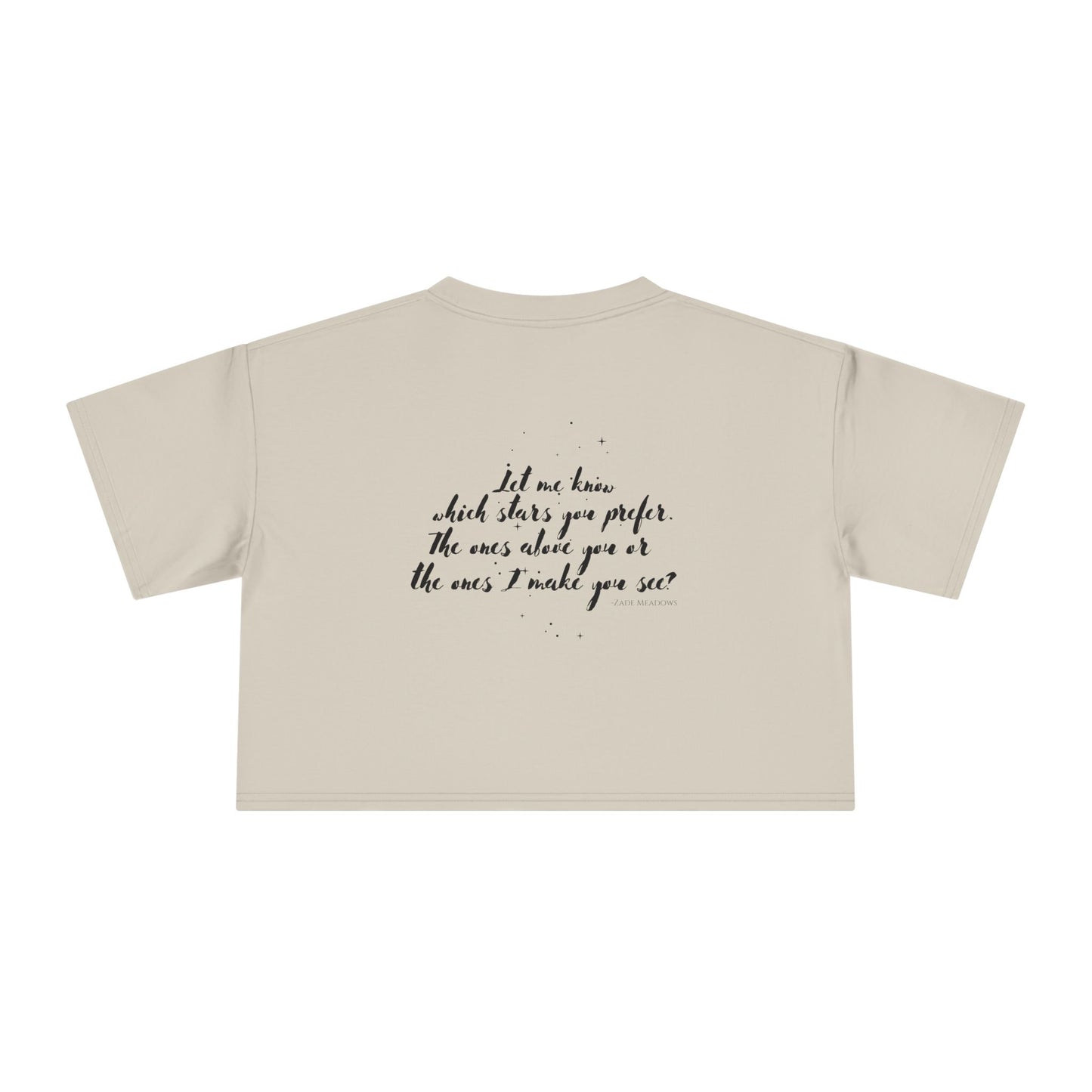 Stars Light Crop Tee