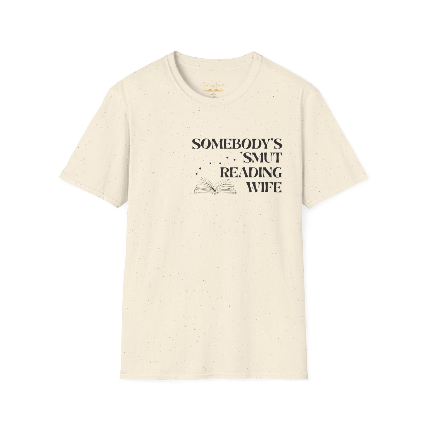 Somebody's Smut Reading Wife Cotton T-Shirt