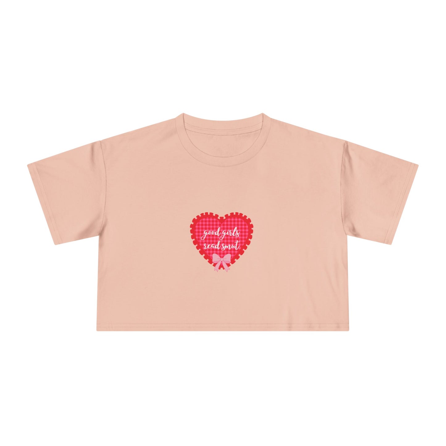Good Girls Read Smut Crop Tee