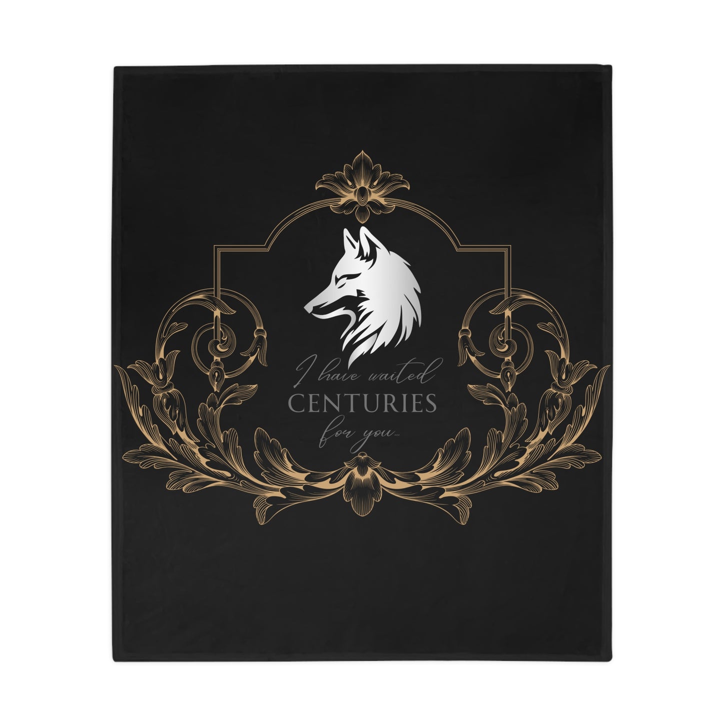 Officially Licensed Anassa Centuries Plush Fleece Blanket - Black