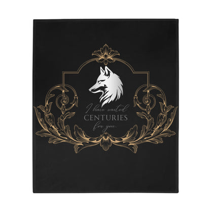 Officially Licensed Anassa Centuries Plush Fleece Blanket - Black