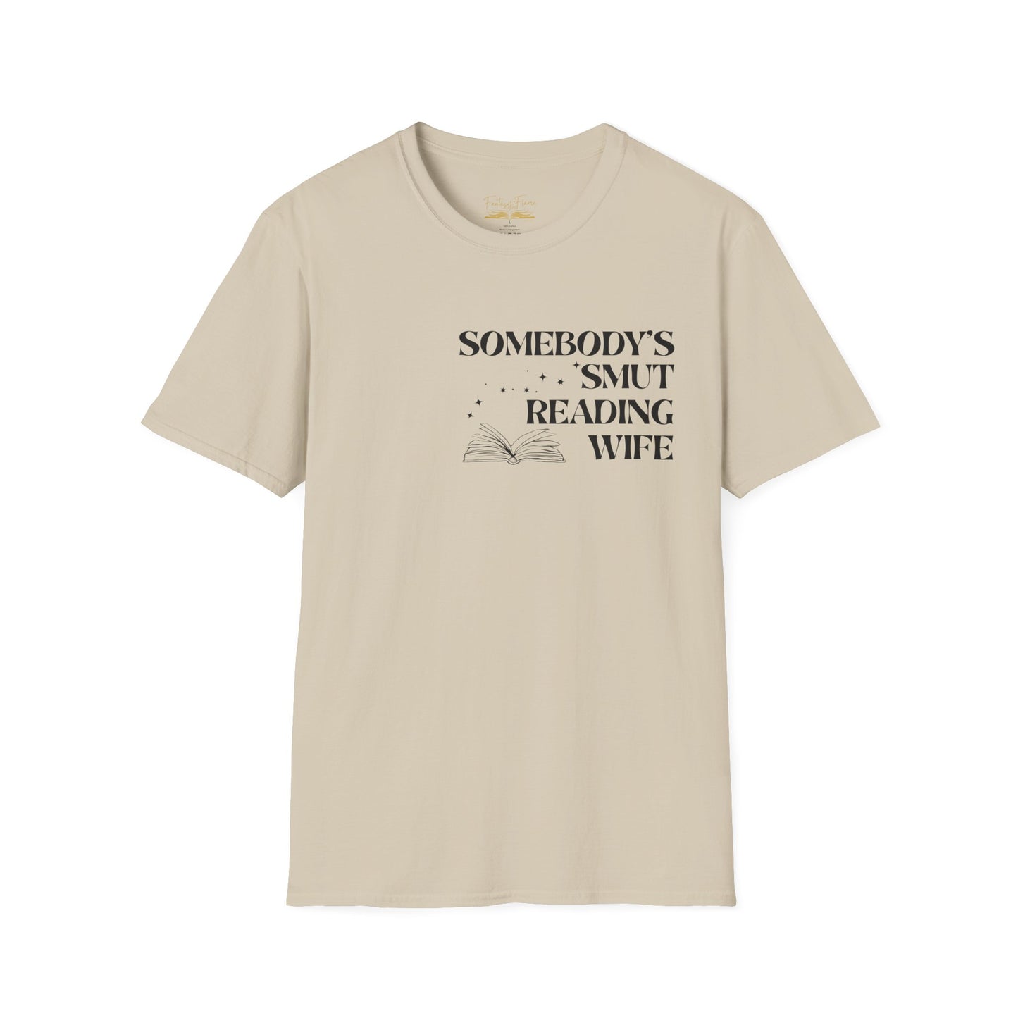 Somebody's Smut Reading Wife Cotton T-Shirt