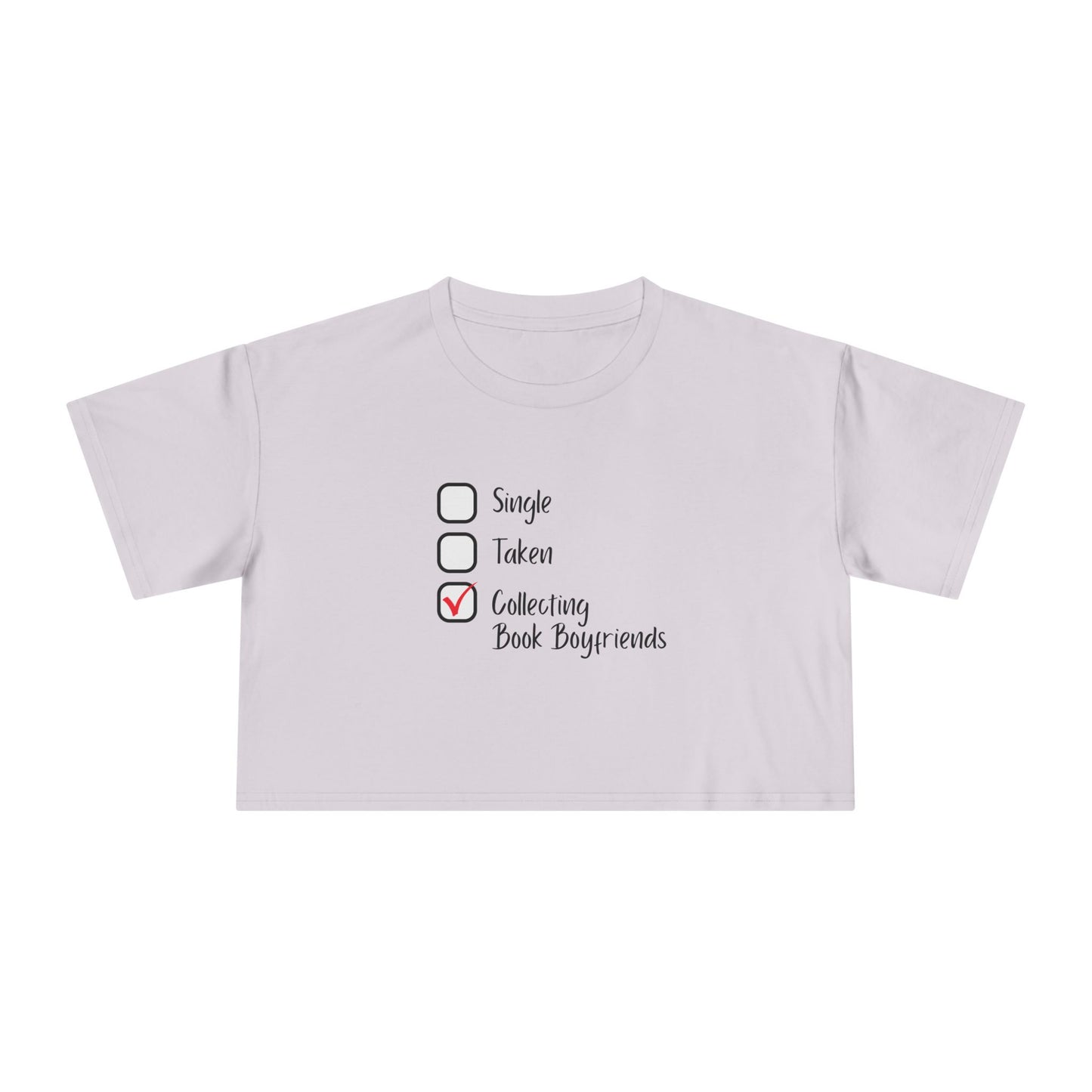 Collecting Book Boyfriends Crop Tee