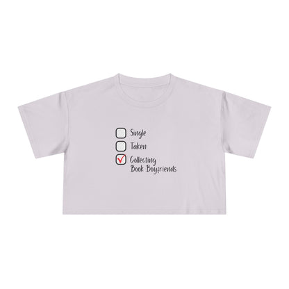 Collecting Book Boyfriends Crop Tee