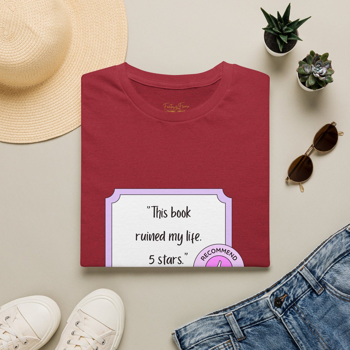 This Book Ruined My Life Cotton T-Shirt