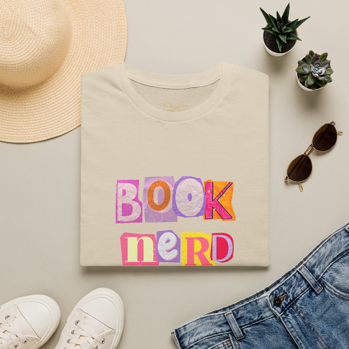 Book Nerd Cotton T-Shirt