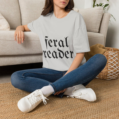 Feral Reader Cotton T-Shirt