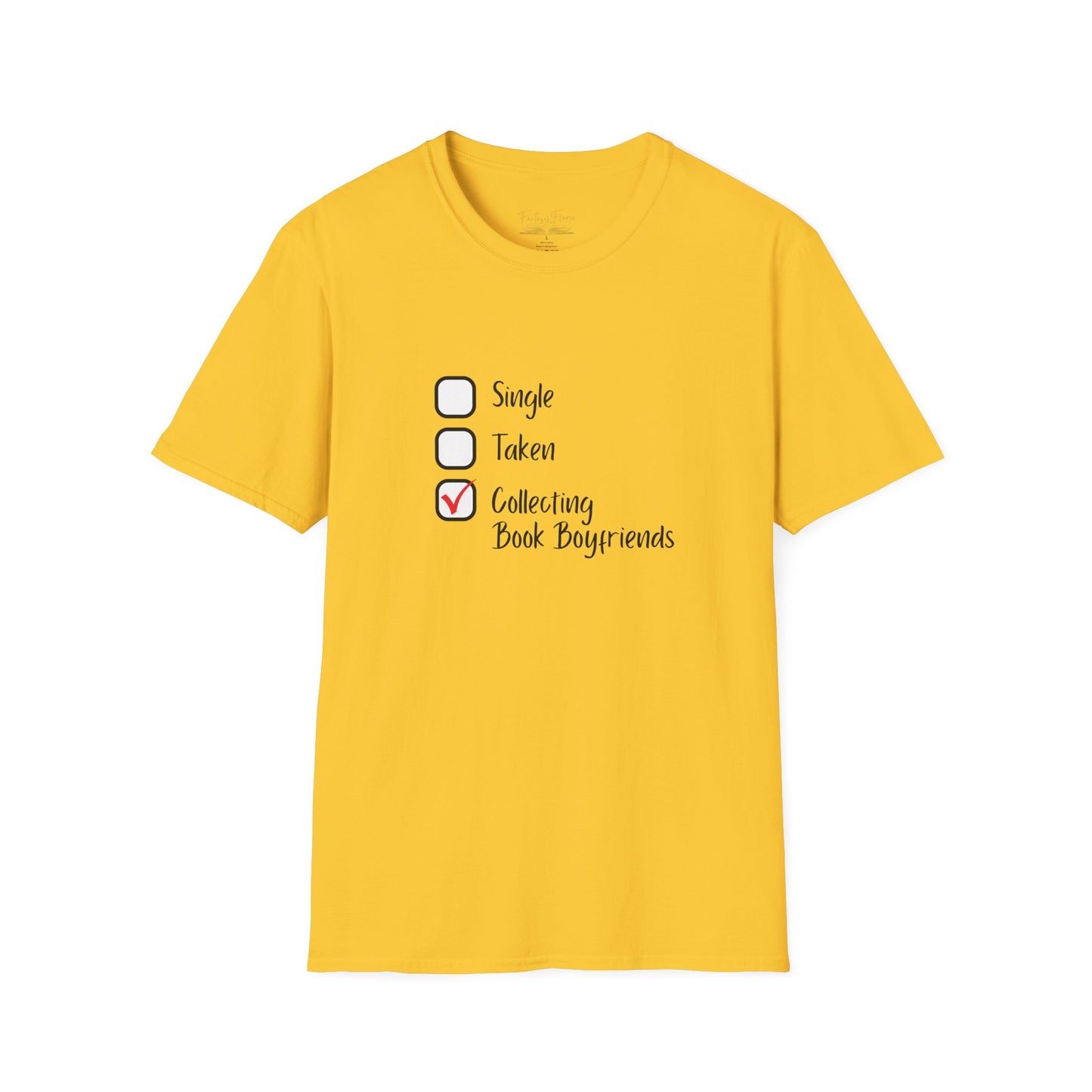 Collecting Book Boyfriends Cotton T-Shirt