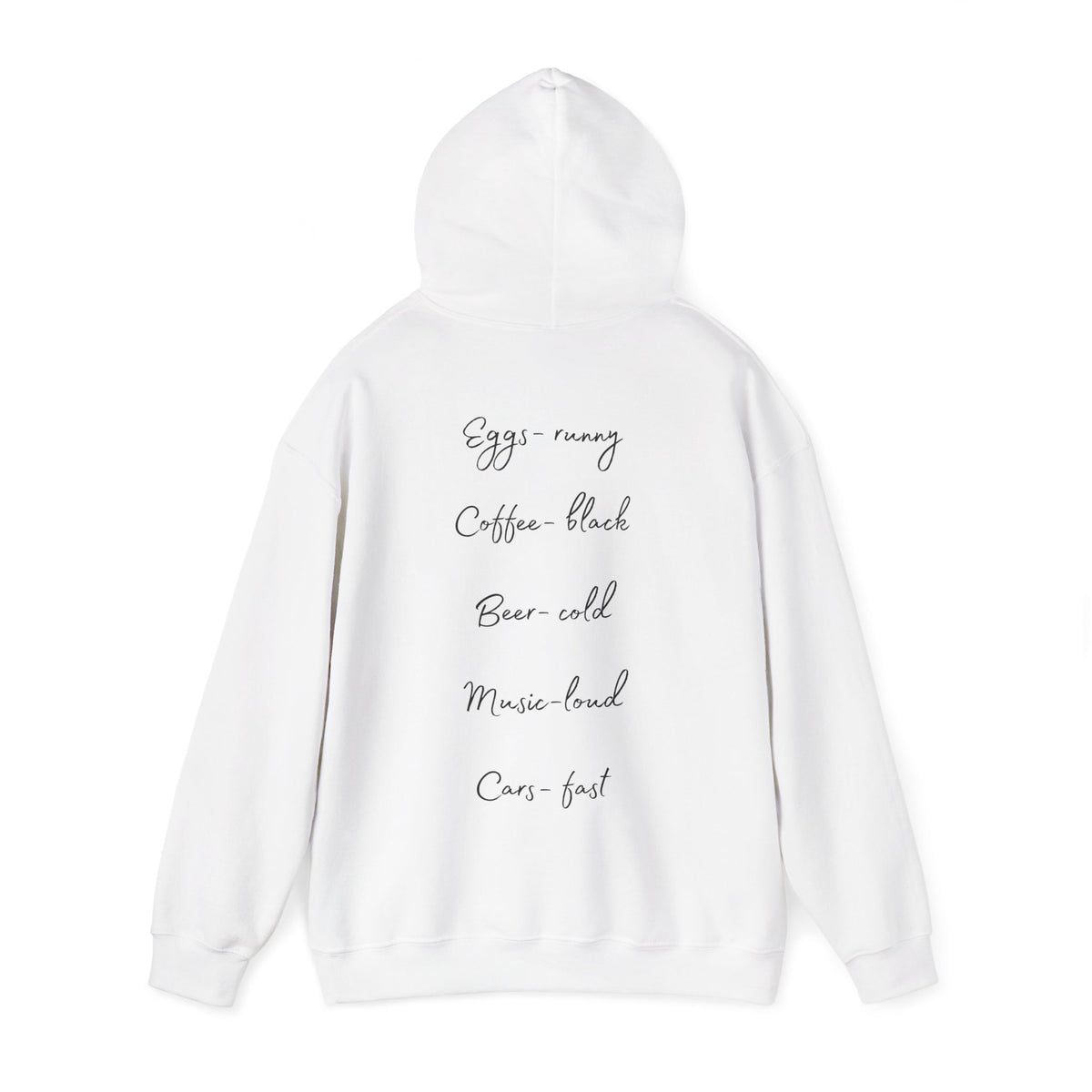 Officially Licensed Dom's List Black Script Hoodie