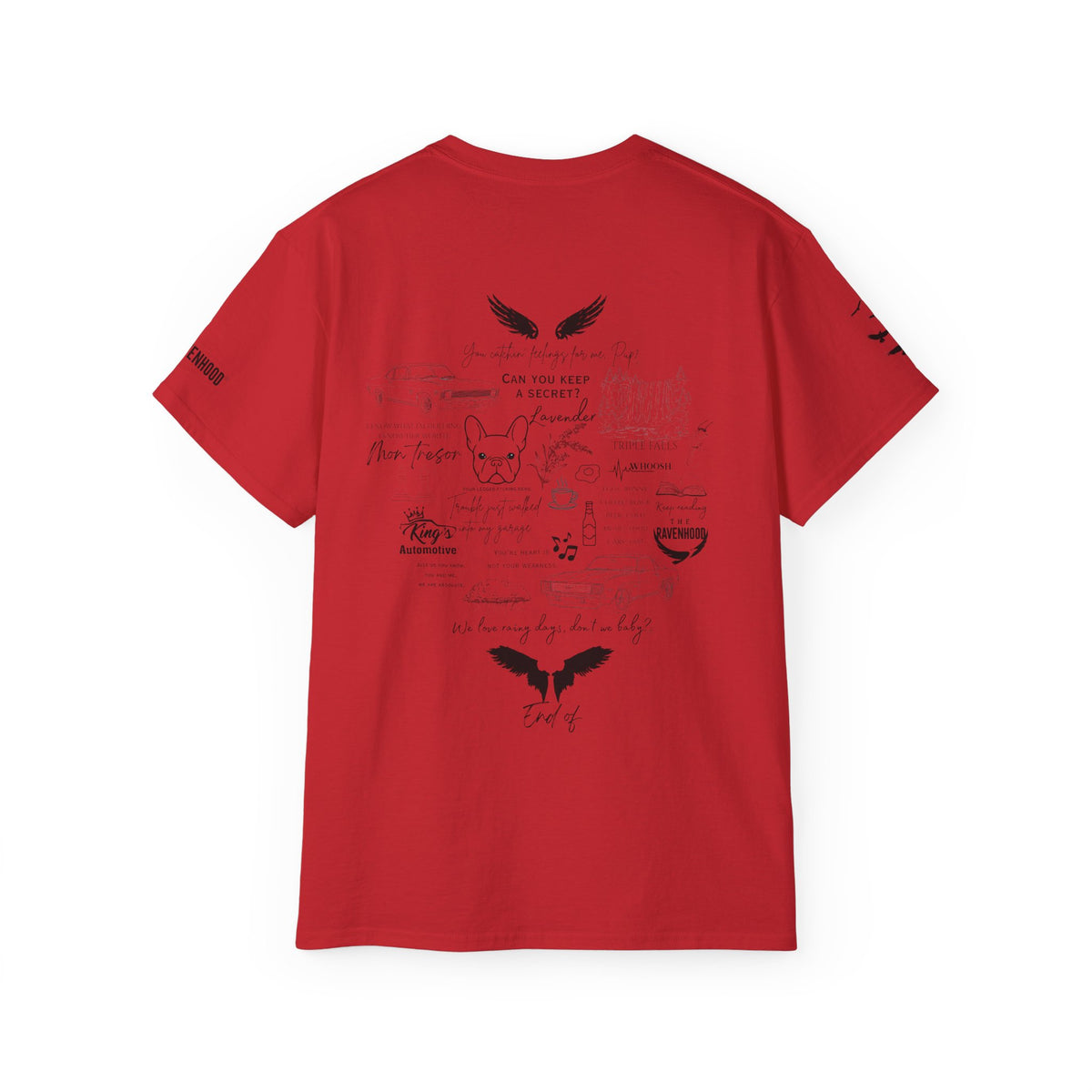 Officially Licensed The Ravenhood Feature Cotton Tee
