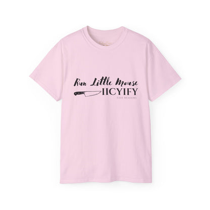 Run Little Mouse Light Cotton T-shirt