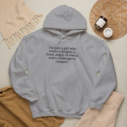 Just A Girl Hoodie